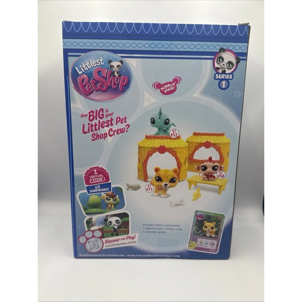 Littlest Pet Shop‎ Tiki Jungle Play Pack Figures Playset